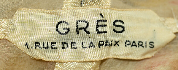 Evening dress, Madame Grès (Germaine Émilie Krebs) (French, Paris 1903–1993 Var region), silk, French