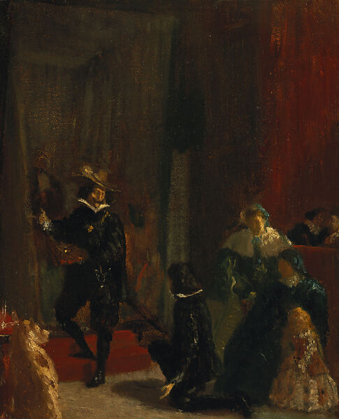 Memory of Velázquez, Edgar Degas (French, Paris 1834–1917 Paris), Oil on canvas, French 