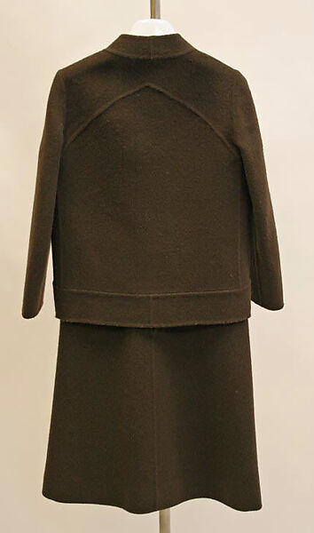 Suit, Attributed to Madame Grès (Germaine Émilie Krebs) (French, Paris 1903–1993 Var region), wool, French