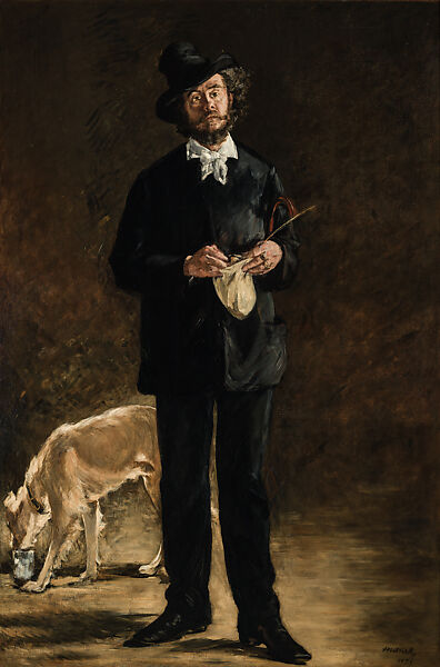 The Artist (Marcellin Desboutin), Edouard Manet  French, Oil on canvas, French