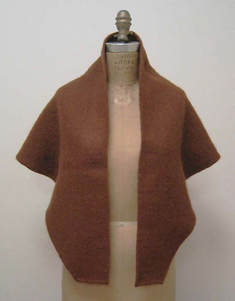 Ensemble, Madame Grès (Germaine Émilie Krebs) (French, Paris 1903–1993 Var region), wool, leather, French