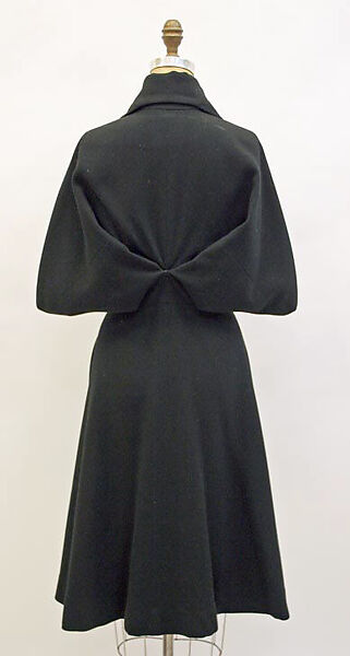 Coat, Madame Grès (Germaine Émilie Krebs) (French, Paris 1903–1993 Var region), wool, French