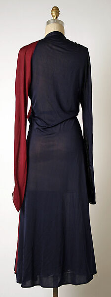 Afternoon dress, Alix (French, 1934–1942), silk, French