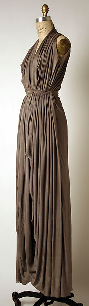 Evening dress, Alix (French, 1934–1942), silk, French