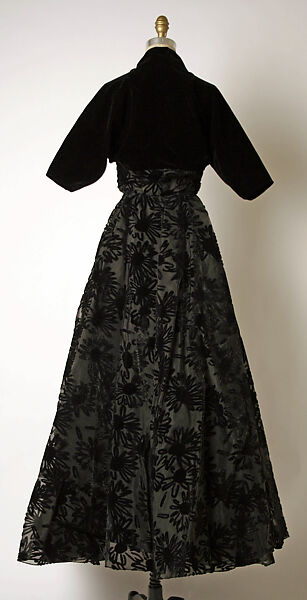 Evening dress, Madame Grès (Germaine Émilie Krebs) (French, Paris 1903–1993 Var region), silk, nylon, French