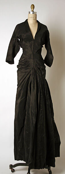 Evening dress, Madame Grès (Germaine Émilie Krebs) (French, Paris 1903–1993 Var region), silk, French 