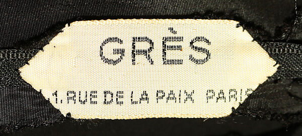 Evening dress, Madame Grès (Germaine Émilie Krebs) (French, Paris 1903–1993 Var region), silk, French