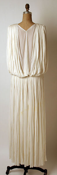 Evening dress, Madame Grès (Germaine Émilie Krebs) (French, Paris 1903–1993 Var region), silk, French