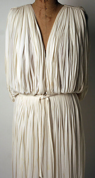 Evening dress, Madame Grès (Germaine Émilie Krebs) (French, Paris 1903–1993 Var region), silk, French