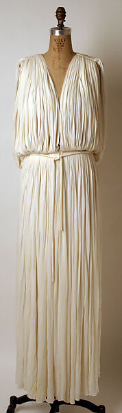 Evening dress, Madame Grès (Germaine Émilie Krebs) (French, Paris 1903–1993 Var region), silk, French