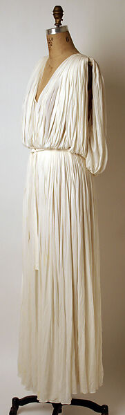 Evening dress, Madame Grès (Germaine Émilie Krebs) (French, Paris 1903–1993 Var region), silk, French