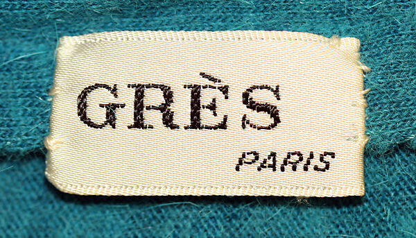 Ensemble, Madame Grès (Germaine Émilie Krebs) (French, Paris 1903–1993 Var region), wool, French
