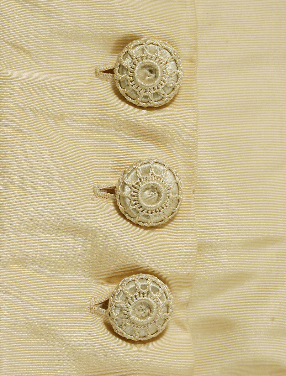 Wedding ensemble, silk, leather, cotton, American