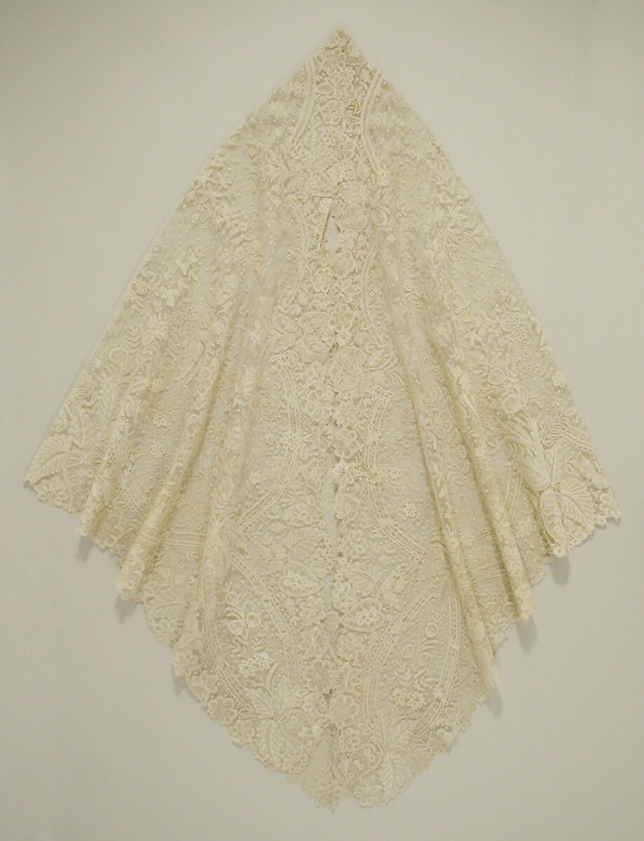 Wedding ensemble, silk, leather, cotton, American