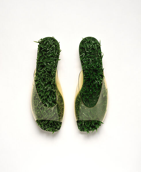 Mules, Herbert Levine Inc. (American, founded 1949), plastic (polyvinyl chloride, polyethylene, styrene-butadiene copolymer), American