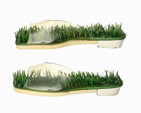 Mules, Herbert Levine Inc. (American, founded 1949), plastic (polyvinyl chloride, polyethylene, styrene-butadiene copolymer), American