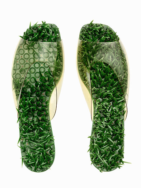 Mules, Herbert Levine Inc. (American, founded 1949), plastic (polyvinyl chloride, polyethylene, styrene-butadiene copolymer), American