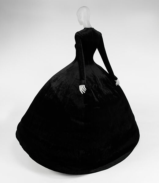 Dress, House of Balenciaga (French, founded 1937), cotton, synthetic, French