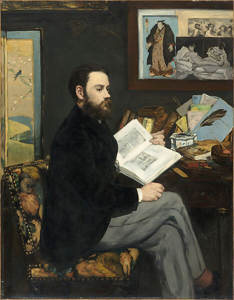 Émile Zola, Edouard Manet (French, Paris 1832–1883 Paris), Oil on canvas, French 