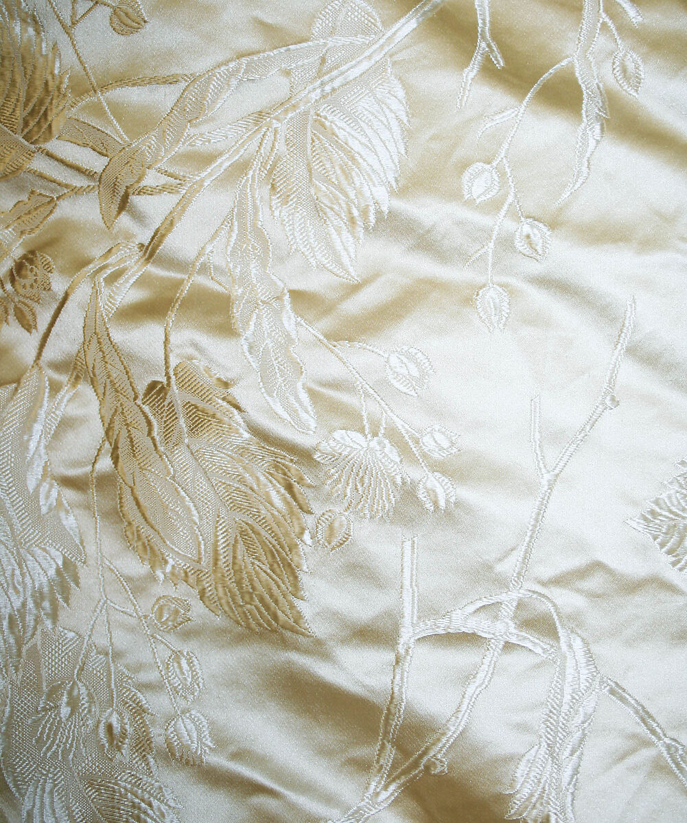 Wedding dress, Mme O'Donovan, silk, American