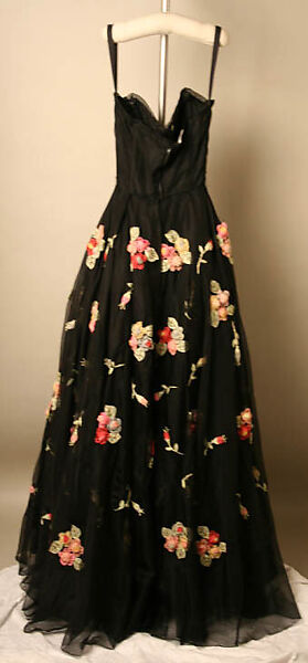 Ball gown, Attributed to Maggy Besançon de Wagner (French, 1896–1971), silk, French