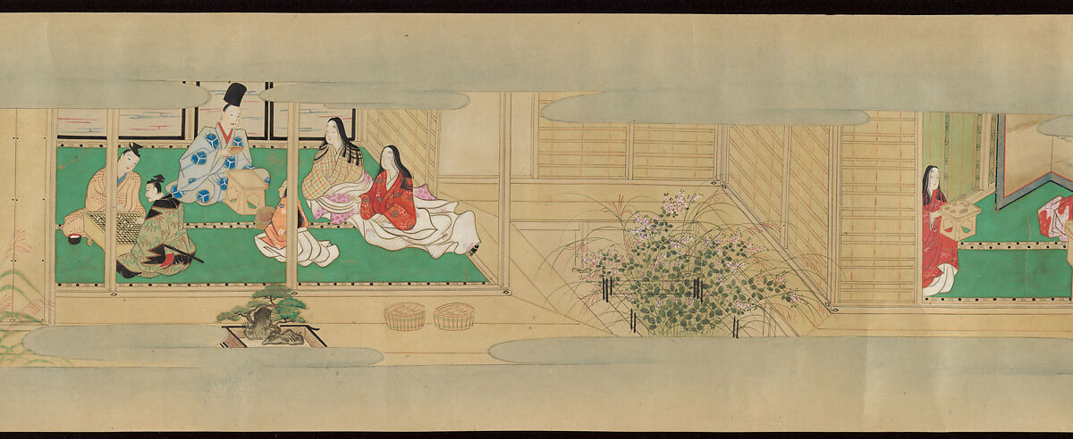 Tale of the Fox (Kitsune no sōshi), Unidentified painter and calligrapher, Handscroll: ink and color on paper, Japan