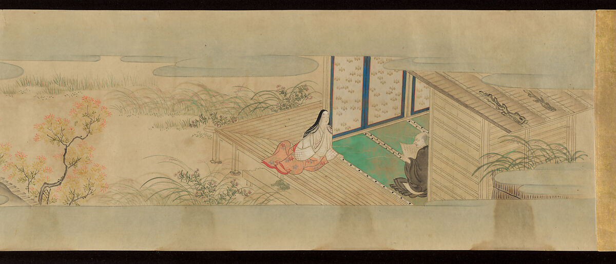 Tale of the Fox, Unidentified artist, Handscroll: ink and color on paper, Japan 