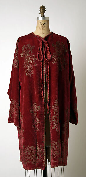 "Delphos", Fortuny (Italian, founded 1906), silk, silver, Italian
