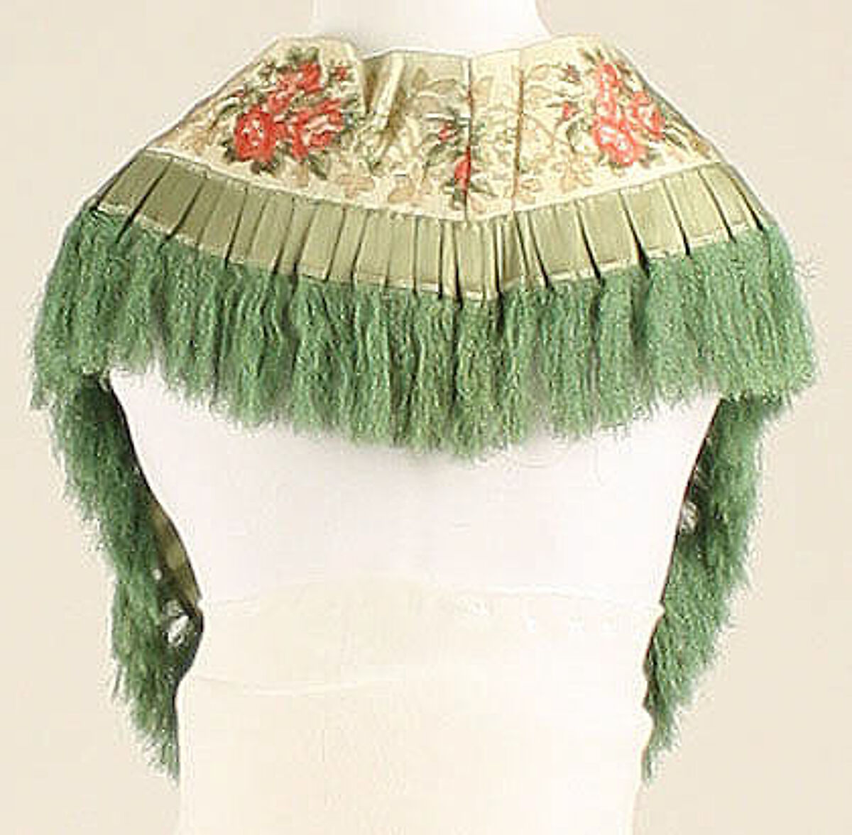 Dress, silk, cotton, American