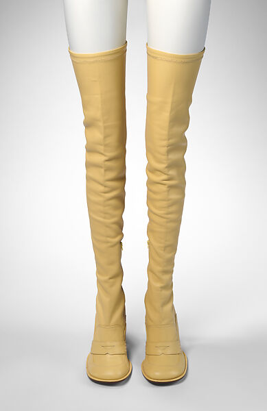 Ensemble, LOEWE (Spanish, founded 1846), (a) synthetic, (b) synthetic, (c, d) leather (lambskin), Spanish