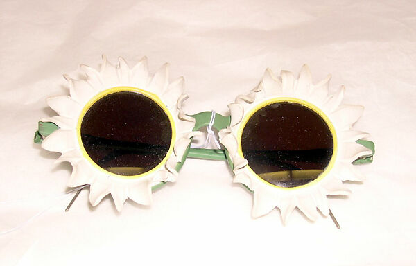 Sunglasses, Marcel Rochas (French, 1902–1955), clay, metal, French