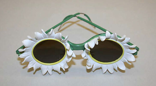 Sunglasses, Marcel Rochas (French, 1902–1955), clay, metal, French 