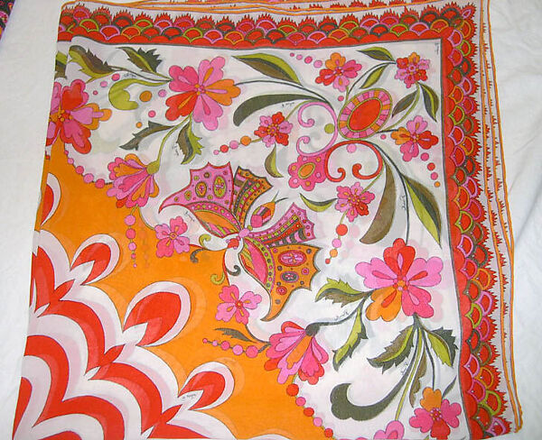 Ensemble, Emilio Pucci (Italian, Florence 1914–1992), (a) nylon; (b, d, e) cotton; (c) silk, Italian