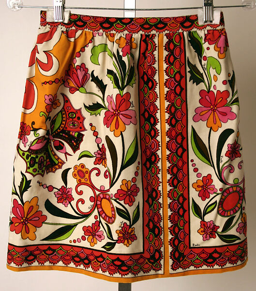 Ensemble, Emilio Pucci (Italian, Florence 1914–1992), (a) nylon; (b, d, e) cotton; (c) silk, Italian