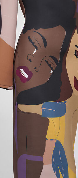 "Girl Seeks Girl", Thebe Magugu (South African, born 1993), silk, South African