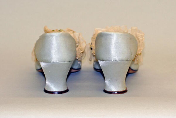 Slippers, Boué Soeurs (French, 1897–1957), silk, cotton, leather, French