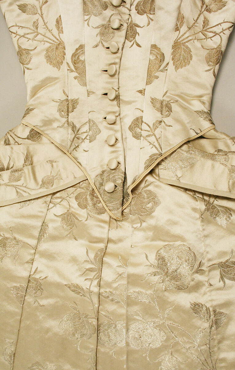 Ball gown, House of Worth (French, 1858–1956), silk, French