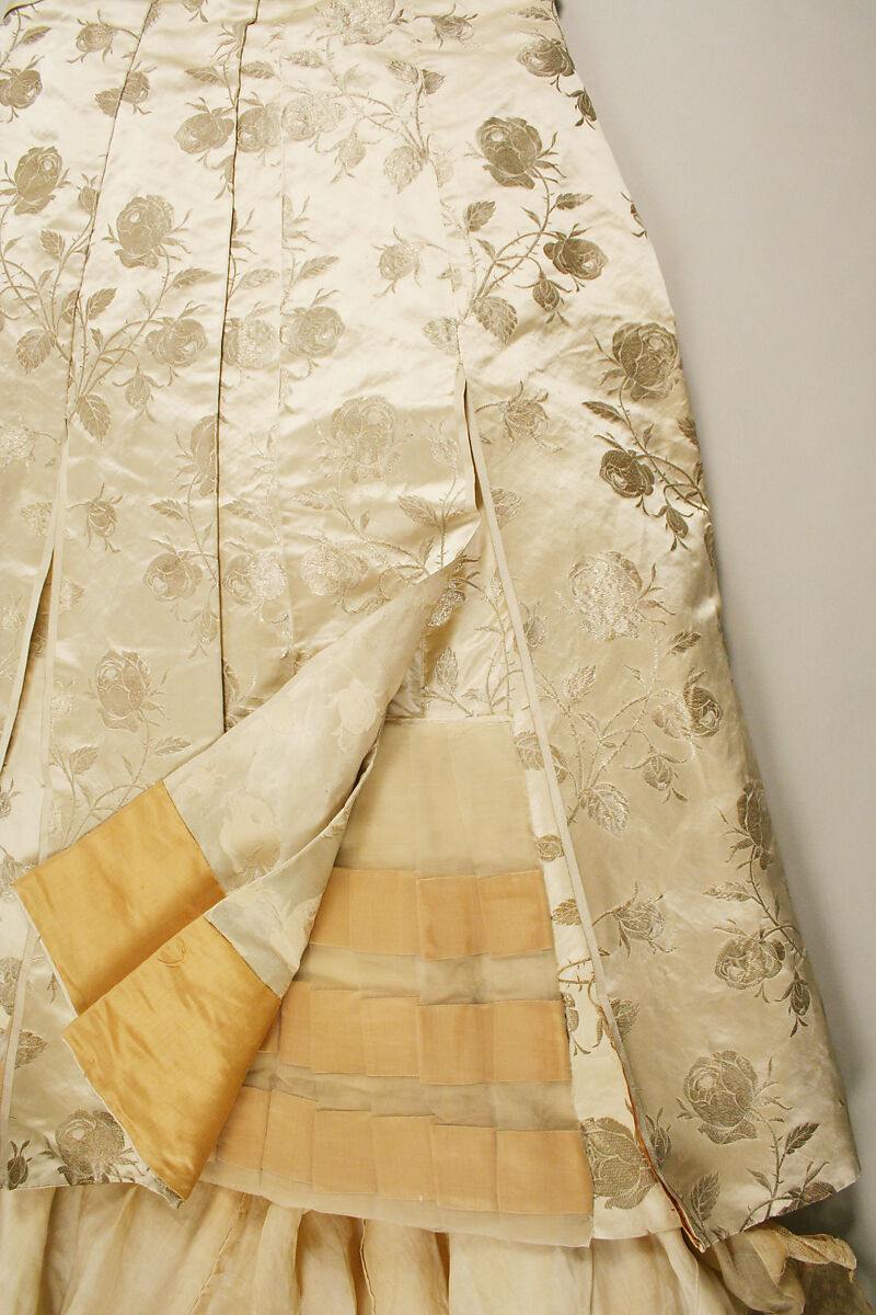 Ball gown, House of Worth (French, 1858–1956), silk, French