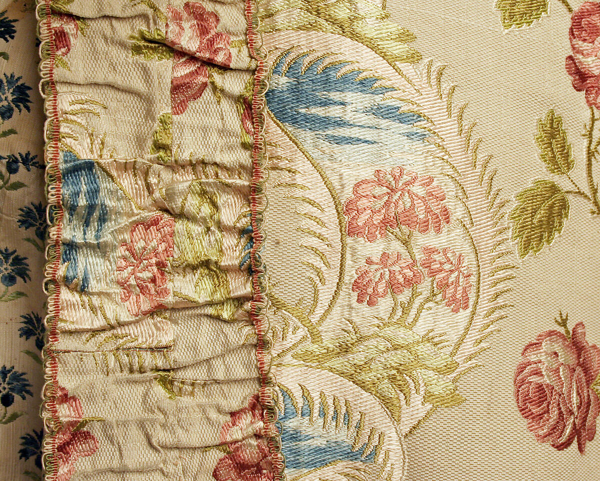 Robe à la française, silk, French