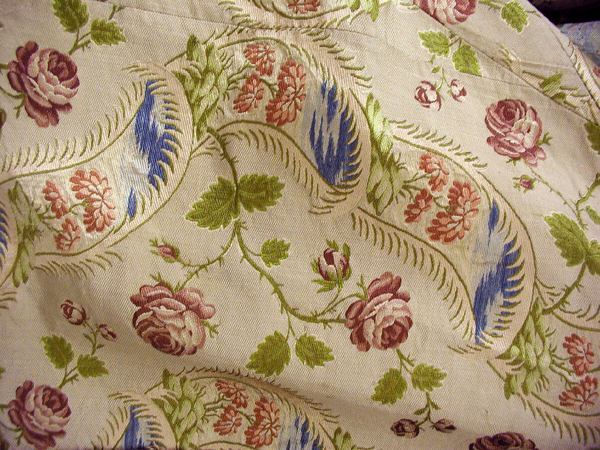 Robe à la française, silk, French