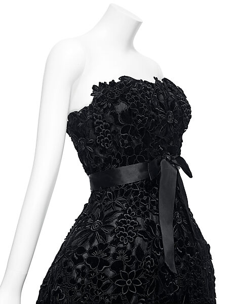 Evening dress, House of Givenchy (French, founded 1952), silk, French