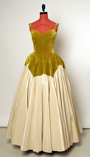"Petal", Charles James (American, born Great Britain, 1906–1978), silk, American