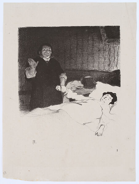 La Vie de Monsieur Quelconque (The Life of Mister Ordinary), René-Georges Hermann-Paul (French, Paris 1874–1940 Saintes-Maries-de-la-Mer), Lithograph
