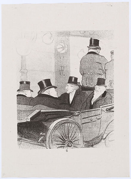 La Vie de Monsieur Quelconque (The Life of Mister Ordinary), René-Georges Hermann-Paul (French, Paris 1874–1940 Saintes-Maries-de-la-Mer), Lithograph