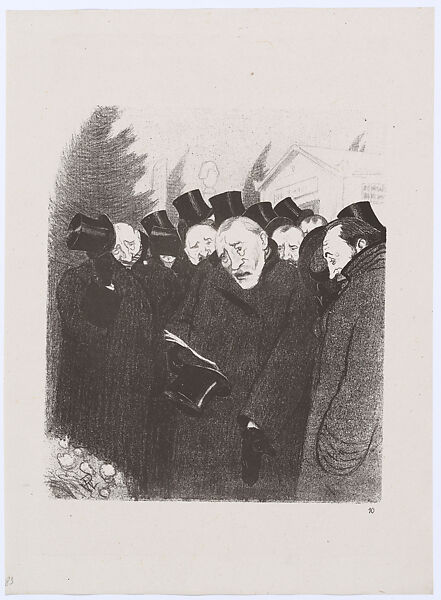 La Vie de Monsieur Quelconque (The Life of Mister Ordinary), René-Georges Hermann-Paul (French, Paris 1874–1940 Saintes-Maries-de-la-Mer), Lithograph