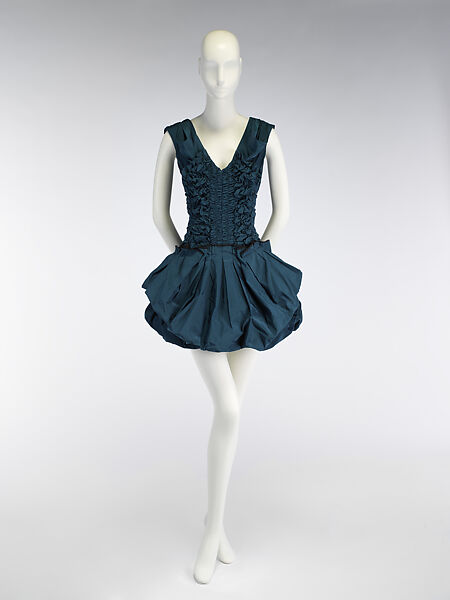 Dress, Louis Vuitton Co. (French, founded 1854), silk, French 