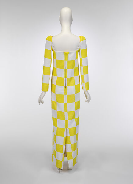 Dress, Louis Vuitton Co. (French, founded 1854), silk, metal, plastic, French