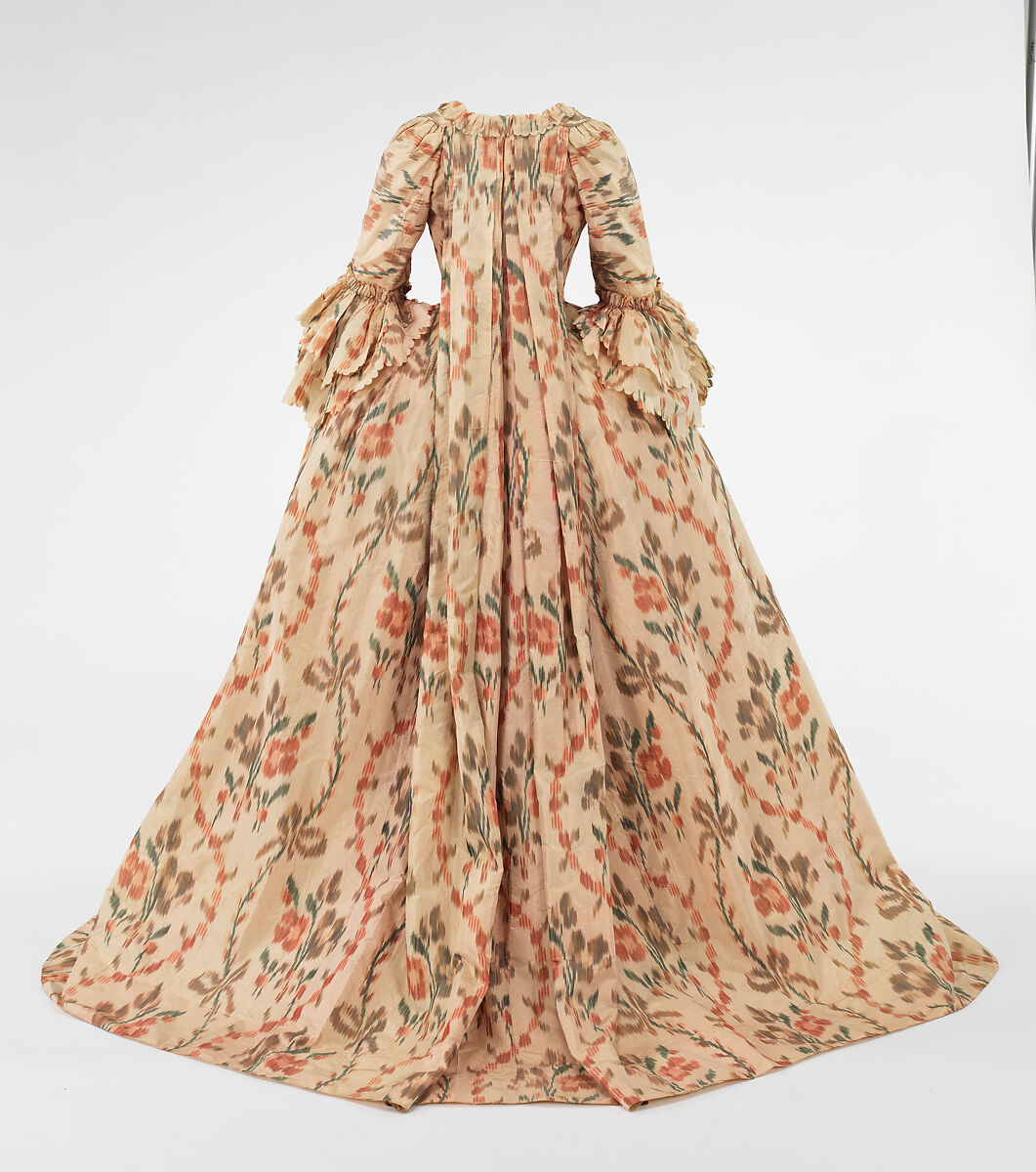 Robe à la française, silk, French