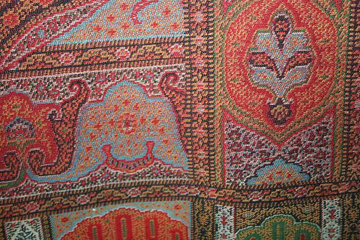 Shawl, wool, European