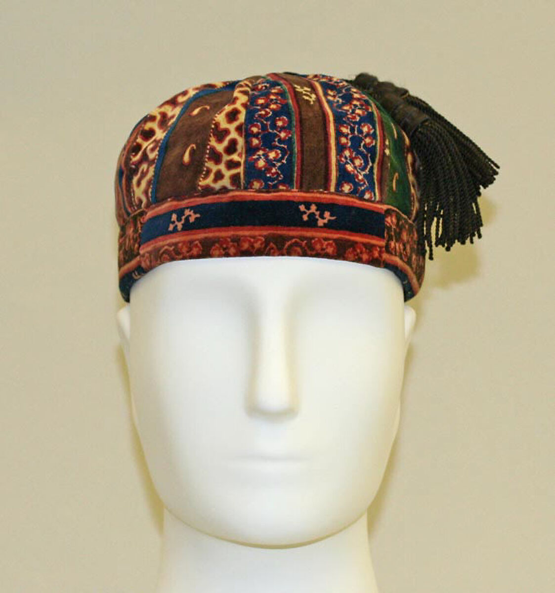 Cap, cotton, silk, European 